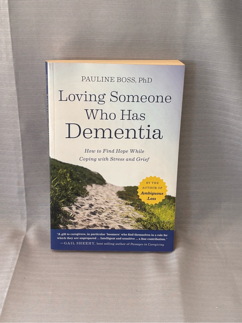 Pauline Boss Loving Someone Who Has Dementia - White/Blue Cover